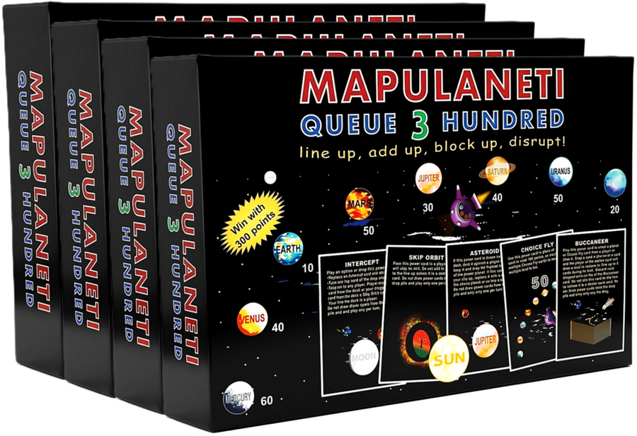 MAPULAHNETI QUEUE 3 HUNDRED Card Game